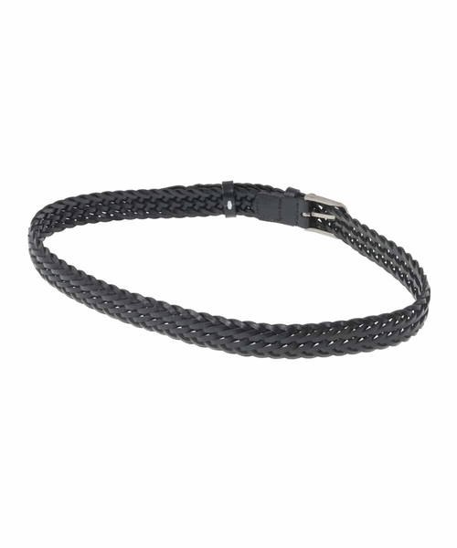 a.v.v（アーヴェヴェ）の「【本革】レザーメッシュベルト（ベルト・メンズ・ブラック/ブラウン・46）」の5枚目の写真