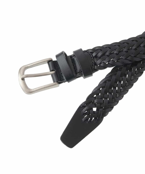 a.v.v（アーヴェヴェ）の「【本革】レザーメッシュベルト（ベルト・メンズ・ブラック/ブラウン・46）」の8枚目の写真