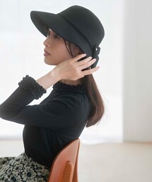 TOCCA（トッカ）の「RIBBON KNOT WOOLY BUCKETHAT バケットハット（ハット）」