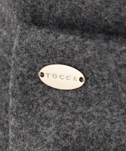 TOCCA（トッカ）の「RIBBON KNOT WOOLY BUCKETHAT バケットハット（ハット・レディース・アイボリー系/ライトグレー系/ブラック系・F）」の14枚目の写真