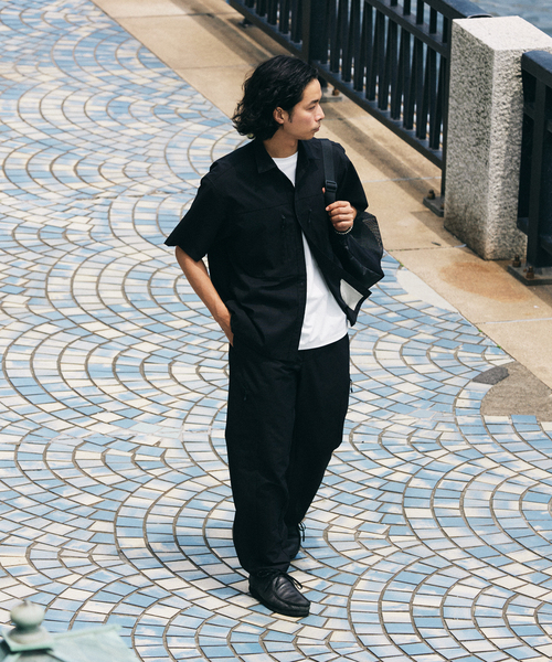 DAIWA（ダイワ）の「DAIWA / ダイワ 別注 Dotair(R) ストリーム 半袖シャツ（シャツ/ブラウス・メンズ・グレー/ブラック・MEDIUM/LARGE）」の10枚目の写真