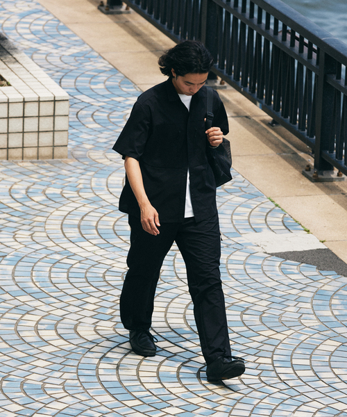 DAIWA（ダイワ）の「DAIWA / ダイワ 別注 Dotair(R) ストリーム 半袖シャツ（シャツ/ブラウス・メンズ・グレー/ブラック・MEDIUM/LARGE）」の11枚目の写真