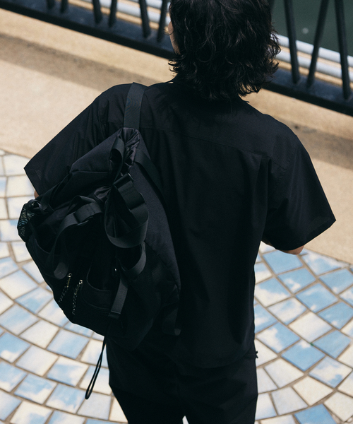 DAIWA（ダイワ）の「DAIWA / ダイワ 別注 Dotair(R) ストリーム 半袖シャツ（シャツ/ブラウス・メンズ・グレー/ブラック・MEDIUM/LARGE）」の16枚目の写真