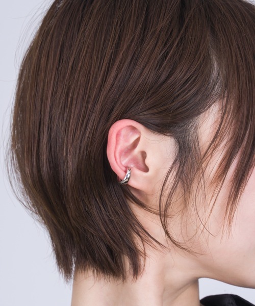 セール】【TOMWOOD】Ear Cuff Thick イヤーカフ シルバー ユニ