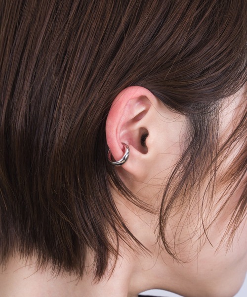 TOMWOODイヤーカフ(方耳)シルバーThink M セール】【TOMWOOD】Ear Cuff Thick イヤーカフ シルバー ユニ