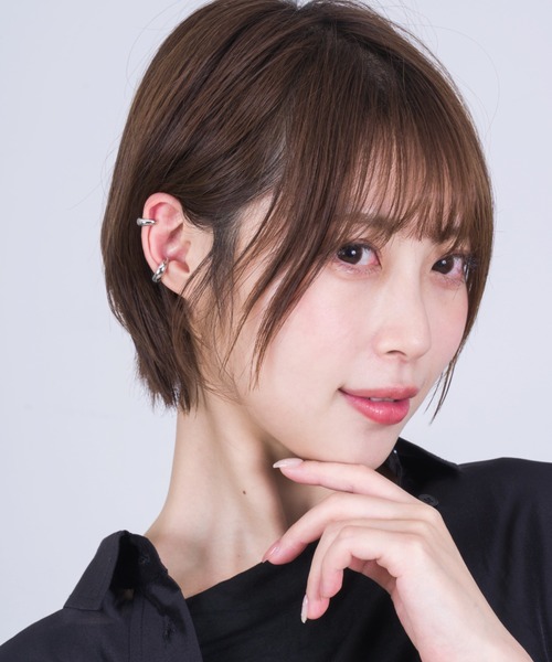 TOM WOOD(トムウッド)の「【TOMWOOD】Ear Cuff Thick イヤーカフ シルバー ユニセックス(イヤーカフ・レディース・シルバー・S/M)」の20枚目の写真