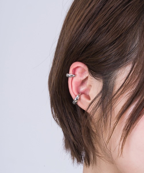 セール】【TOMWOOD】Ear Cuff Thick イヤーカフ シルバー ユニ