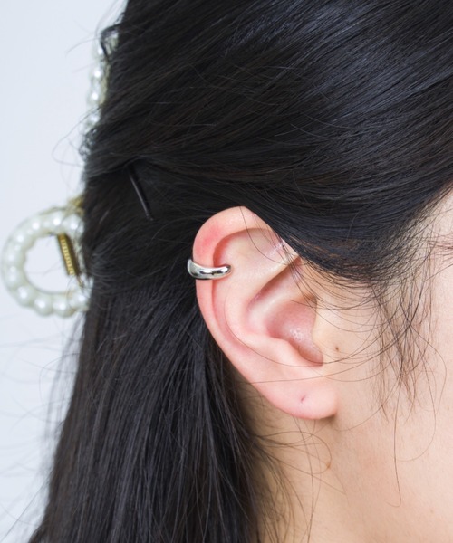 セール】【TOMWOOD】Ear Cuff Thick イヤーカフ シルバー ユニ