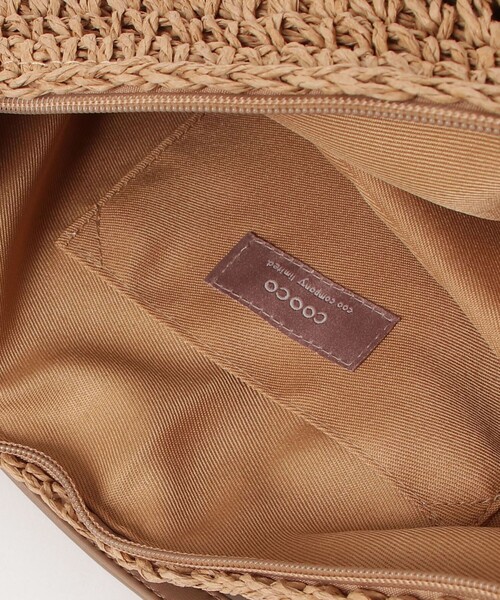 fredy emue（フレディエミュ）の「フリルペーパー2WAYショルダーバッグ（かごバッグ・レディース・ブラック系その他3/イエロー系その他3・FREE）」の14枚目の写真