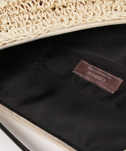 fredy emue（フレディエミュ）の「フリルペーパー2WAYショルダーバッグ（かごバッグ・レディース・ブラック系その他3/イエロー系その他3・FREE）」の16枚目の写真