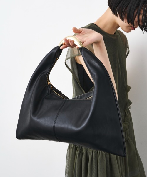 セール】LE VERNIS(ル・ベルニ)Sculpture triangle bag M