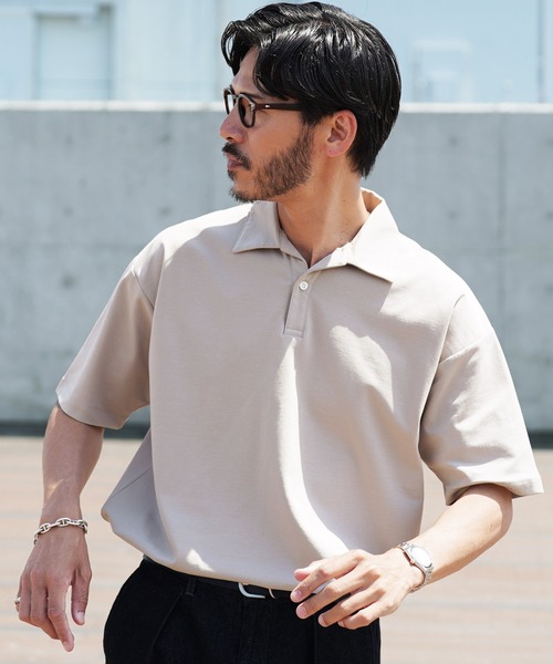 jiggys shop(ジギーズショップ)の「接触冷感 ストレッチ ドライタッチ ポロシャツ(ポロシャツ・メンズ・グレー/ブラック/スミクロ/グリーン・LARGE/X-LARGE/MEDIUM)」の12枚目の写真