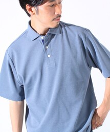 GLOSTER | ”速乾性・ストレッチ性・抗ピリング性・耐洗濯性” PERFECTEX ハイツイストカノコテープポロ(ポロシャツ)