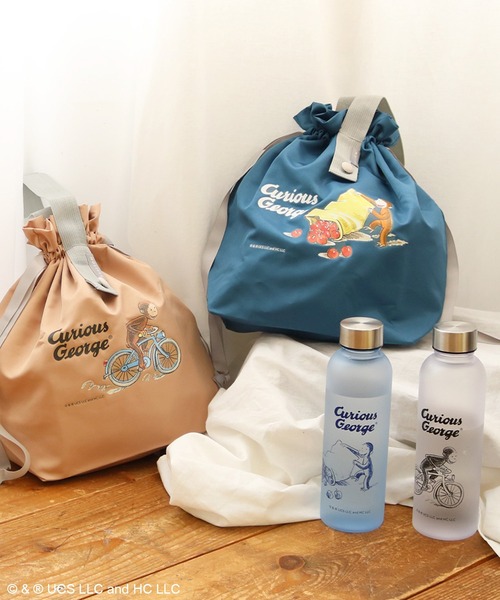 ACCOMMODE（アコモデ）の「【365Curious 】おさるのジョージ　フロストボトル（水筒・レディース・ブルー/クリア・FREE）」の13枚目の写真