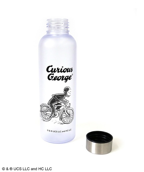 ACCOMMODE（アコモデ）の「【365Curious 】おさるのジョージ　フロストボトル（水筒・レディース・ブルー/クリア・FREE）」の7枚目の写真