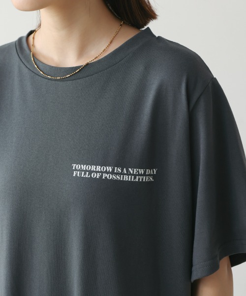 Bou Jeloud(ブージュルード)の「裾ペプラムフリルワンピース(ワンピース・レディース・チャコールグレー/ライトグレー・38)」の22枚目の写真