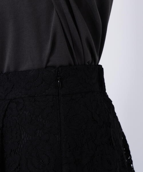 PROPORTION BODY DRESSING(プロポーションボディドレッシング)の「<E>レースワイドパンツ / 1215237700(その他パンツ・レディース・ブラック/ホワイト・SMALL/MEDIUM)」の10枚目の写真
