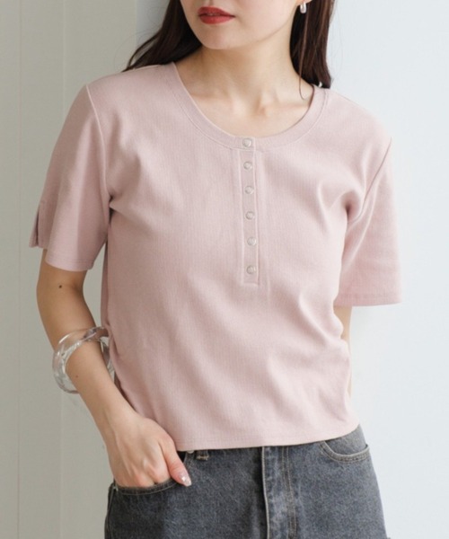 セール】【新色追加/5色展開/XS.Fサイズ展開】ピグメントヘンリーTEE