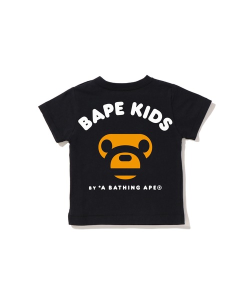 A BATHING APE（アベイシングエイプ）の「MILOGRAM FRIENDS TEE（Tシャツ/カットソー・キッズ・ブラック×グリーン/ブラック×ブルー/ブラック×イエロー・80）」の5枚目の写真
