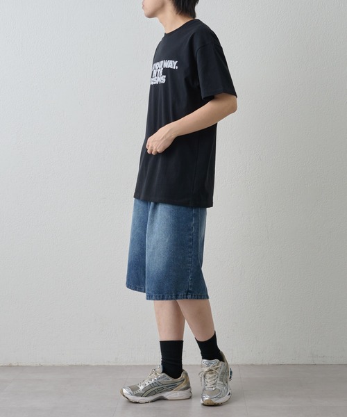 COLONY 2139（コロニートゥーワンスリーナイン）の「FIND YOUR カスレプリントTEE（Tシャツ/カットソー・メンズ・ブラック/ネイビー/ホワイト・MEDIUM/LARGE）」の17枚目の写真