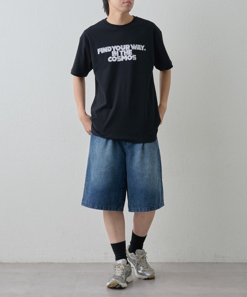 COLONY 2139（コロニートゥーワンスリーナイン）の「FIND YOUR カスレプリントTEE（Tシャツ/カットソー・メンズ・ブラック/ネイビー/ホワイト・MEDIUM/LARGE）」の16枚目の写真