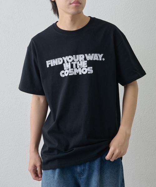 COLONY 2139（コロニートゥーワンスリーナイン）の「FIND YOUR カスレプリントTEE（Tシャツ/カットソー・メンズ・ブラック/ネイビー/ホワイト・MEDIUM/LARGE）」の4枚目の写真