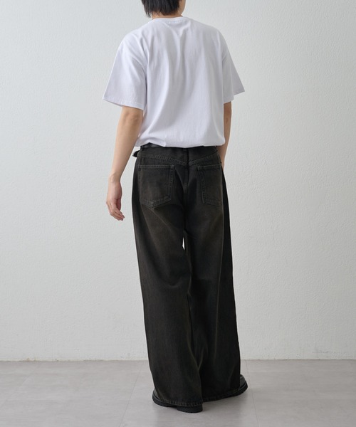 COLONY 2139（コロニートゥーワンスリーナイン）の「FIND YOUR カスレプリントTEE（Tシャツ/カットソー・メンズ・ブラック/ネイビー/ホワイト・MEDIUM/LARGE）」の22枚目の写真