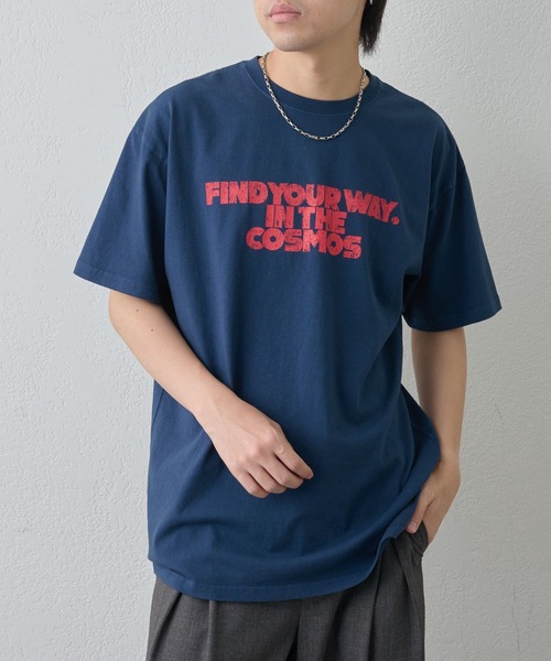 COLONY 2139（コロニートゥーワンスリーナイン）の「FIND YOUR カスレプリントTEE（Tシャツ/カットソー・メンズ・ブラック/ネイビー/ホワイト・MEDIUM/LARGE）」の12枚目の写真