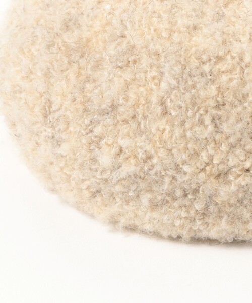 BEAMS mini（ビームスミニ）の「シープ ベレー帽 2025FW（ハンチング/ベレー帽・キッズ・ホワイト系その他5/グレー/ワイン・ONE SIZE）」の11枚目の写真