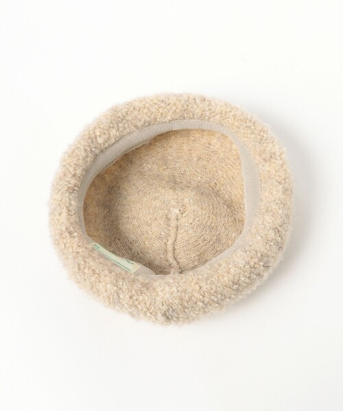 BEAMS mini（ビームスミニ）の「シープ ベレー帽 2025FW（ハンチング/ベレー帽・キッズ・ホワイト系その他5/グレー/ワイン・ONE SIZE）」の12枚目の写真