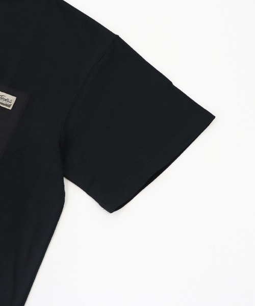 STYLISE（スタイライズ）の「【WILD THINGS】CAMP POCKET TEE (キャンプポケットティー) / 3カラー [WT25052KB]（Tシャツ/カットソー・メンズ・ブラック・M/L）」の6枚目の写真