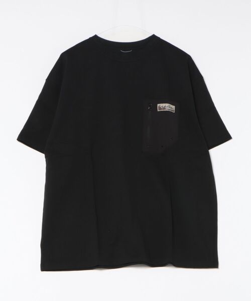 STYLISE（スタイライズ）の「【WILD THINGS】CAMP POCKET TEE (キャンプポケットティー) / 3カラー [WT25052KB]（Tシャツ/カットソー・メンズ・ブラック・M/L）」の18枚目の写真