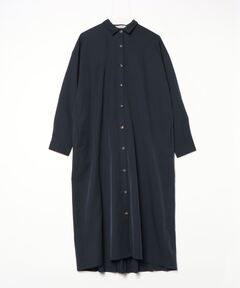 美品★GALERIE VIE ストール付き シャツワンピース　絹100 日本製 ランダムストライプ シャツワンピース | GALERIE VIE (Women