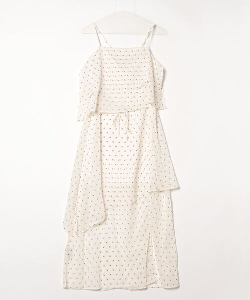 FREE STYLISTS(フリー スタイリスト)の「YUGA_YGMC Layered camisole dress(ワンピース・レディース・ブラック/ダークグレー/ライトグレー/オフホワイト・M/S)」の15枚目の写真