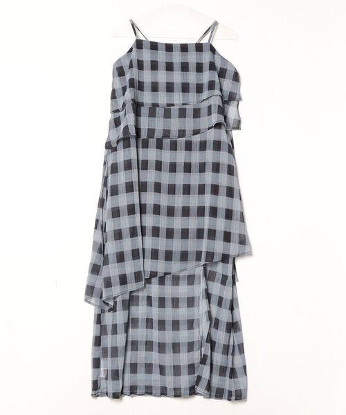 FREE STYLISTS(フリー スタイリスト)の「YUGA_YGMC Layered camisole dress(ワンピース・レディース・ブラック/ダークグレー/ライトグレー/オフホワイト・M/S)」の18枚目の写真