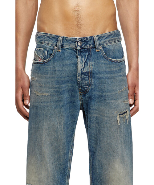 DIESEL(ディーゼル)の「メンズ デニムパンツ RELAXED 1980 D-EEPER L.30(デニムパンツ・メンズ・インディゴブルー・30inch/28inch/36inch/34inch/32inch/26inch)」の6枚目の写真