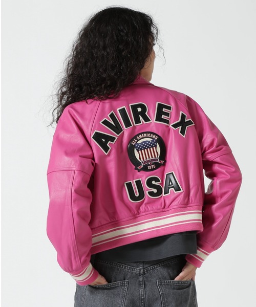 WOMAN/直営店限定》LIGHT SIGNATURE VARSITY JACKET/ライト