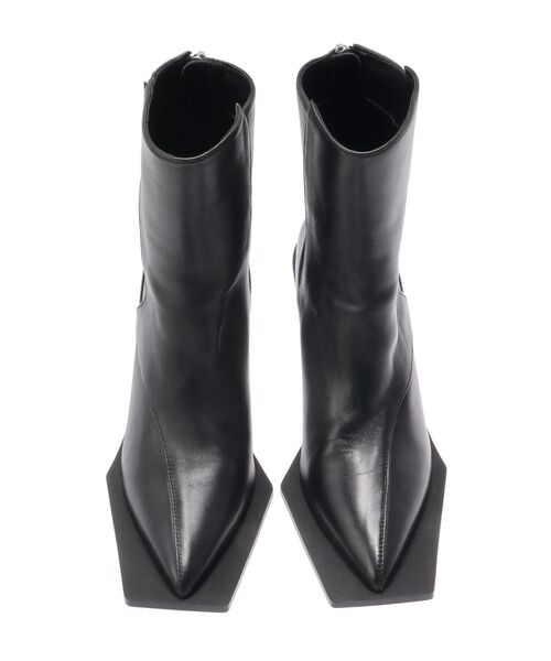 UN3D. アンスリード SQUARE SHORT スクエア ショート ブーツ オファー