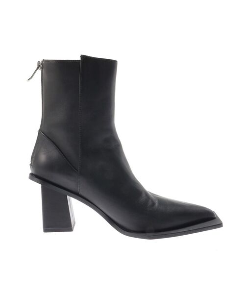 UN3D.（アンスリード）の「SQUARE EDGE POINTED BOOTS / スクエアエッジポインテッドブーツ（ブーツ・レディース・その他1/ブラック・38/37/36）」の19枚目の写真
