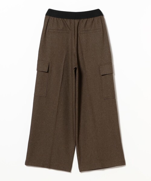 B:MING by BEAMS（ビーミングバイビームス）の「ウールライク カーゴパンツ（S～L）（カーゴパンツ・レディース・ブラウン/ブラック/グレー・SMALL/MEDIUM/LARGE）」の19枚目の写真