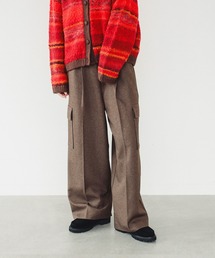 B:MING by BEAMS(ビーミングバイビームス)のウールライク カーゴパンツ(S〜L)(カーゴパンツ)