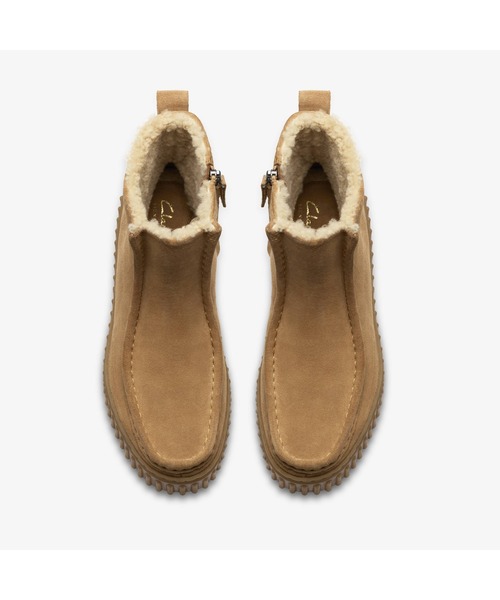 Clarks(クラークス)の「Torhill Cozy / トーヒルコージー(ライトタンラインド)(ブーツ・レディース・ライトブラウン・UK5/UK3/UK4.5/UK3.5/UK5.5/UK4/UK6)」の6枚目の写真