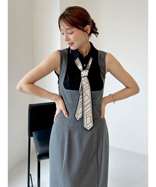 タイトジャンスカ（ジャンパースカート）｜SNIDEL（スナイデル）の