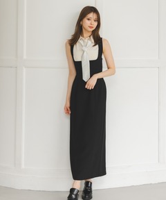 バインダーカットサロペット ダーリッチ Darich バインダーカットサロペット （ブラック