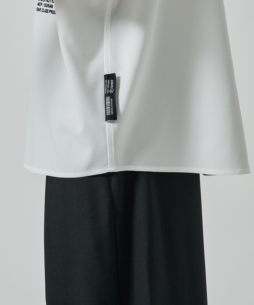 SHAREEF（シャリーフ）の「【SHAREEF】APPLE×YUSHITESSEN SH（シャツ/ブラウス・メンズ・ホワイト/ブラック・1/2）」の6枚目の写真