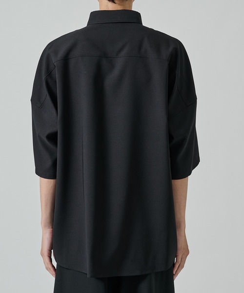 SHAREEF（シャリーフ）の「【SHAREEF】APPLE×YUSHITESSEN SH（シャツ/ブラウス・メンズ・ホワイト/ブラック・1/2）」の14枚目の写真