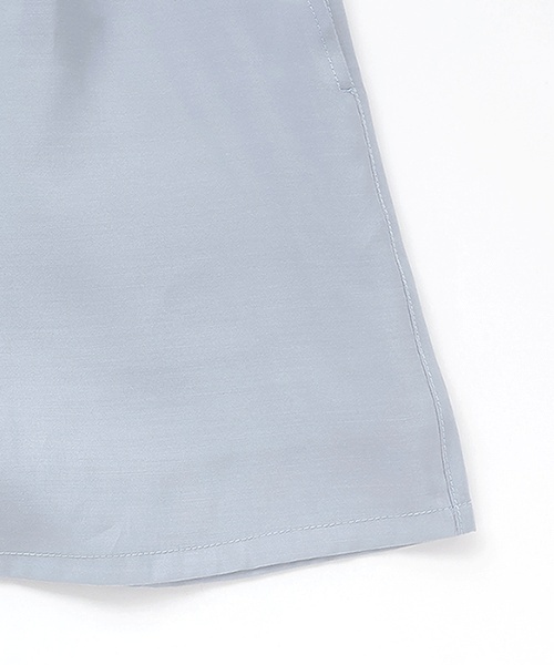 LOVETOXIC（ラブトキシック）の「シアーシャツJKセットアップ（セットアップ・キッズ・サックスブルー/チャコール・130cm/M:150cm/L:160cm/S:140cm）」の11枚目の写真