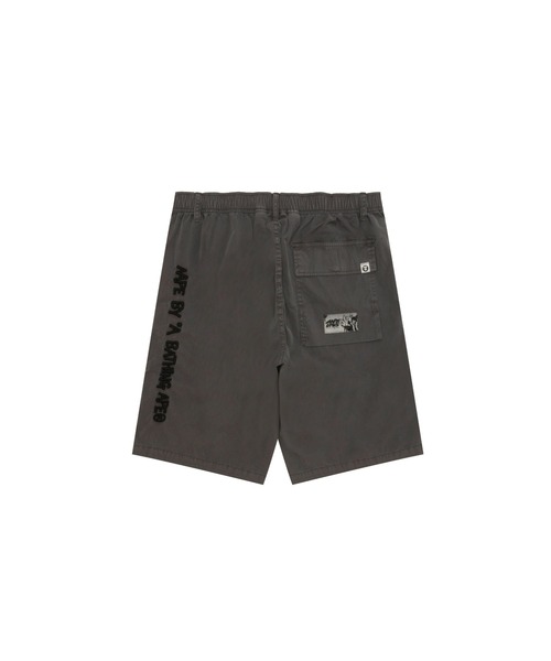 AAPE BY A BATHING APE(エーエイプバイアベイシングエイプ)の「AAPE WOVEN SHORTS(その他パンツ・メンズ・アイボリー/ライトブラック・X-LARGE/SMALL/LARGE/MEDIUM)」の3枚目の写真