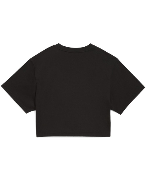 PUMA(プーマ)の「PUMA/プーマ PUMA X ROSE RELAXED TEE Tシャツ ショート丈 633806(Tシャツ/カットソー・レディース・ブラック/アイボリー・XS/S)」の15枚目の写真