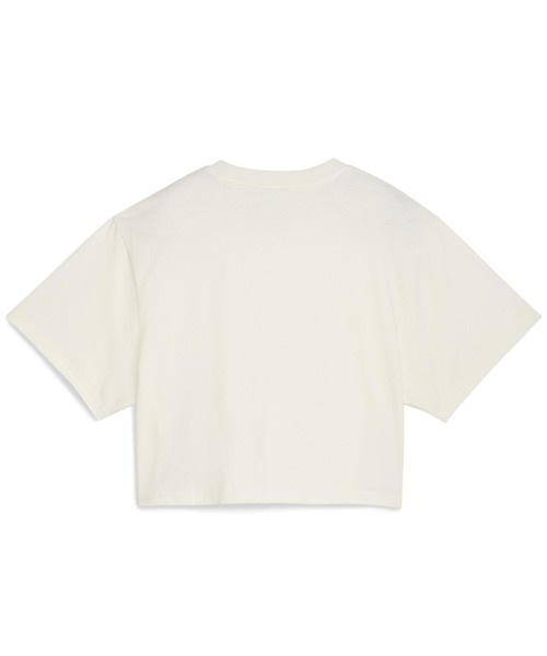 PUMA(プーマ)の「PUMA/プーマ PUMA X ROSE RELAXED TEE Tシャツ ショート丈 633806(Tシャツ/カットソー・レディース・ブラック/アイボリー・XS/S)」の17枚目の写真